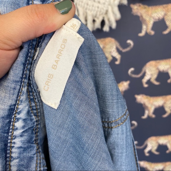 Cris Barros Denim Button Down - Picture 5 of 5